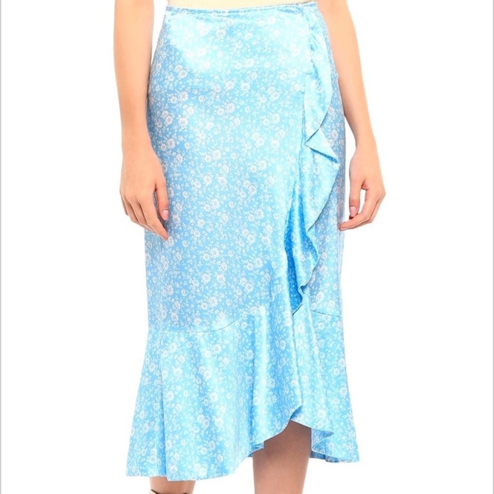 Ganni - sky blue - skirt.  Size 36 (US 6）